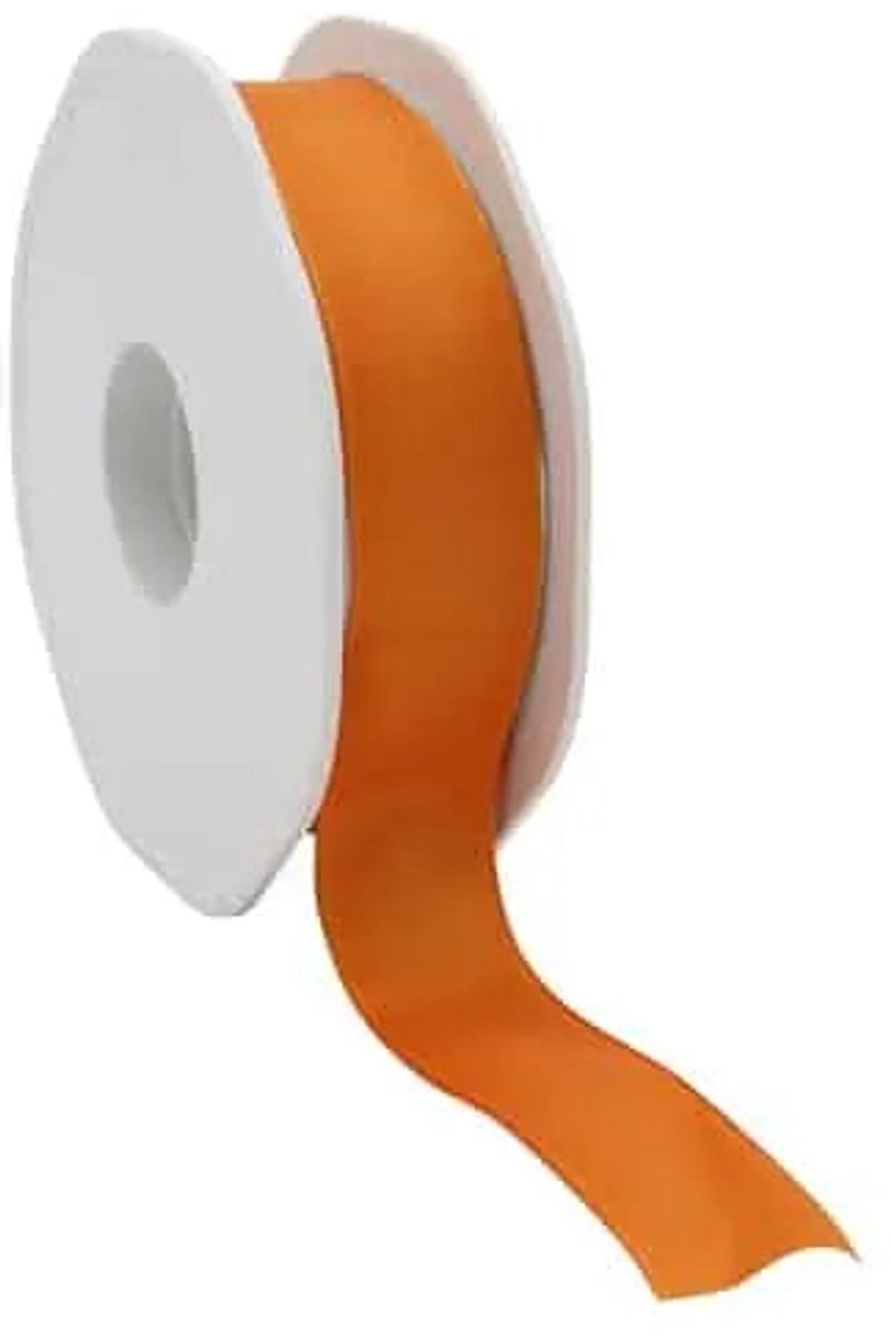Wired Taftlint Oranje - 23mm. / 20 mtr.