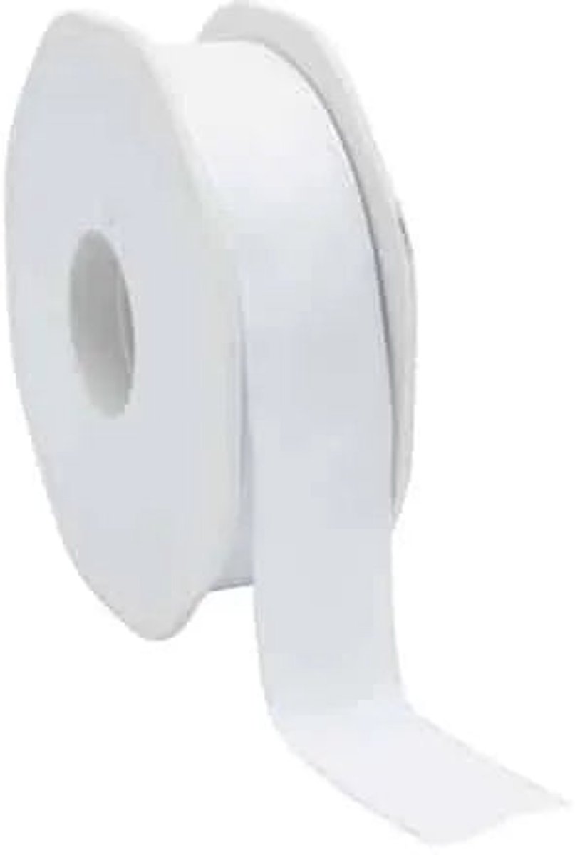 Wired Taftlint Wit - 23mm. / 20 mtr.