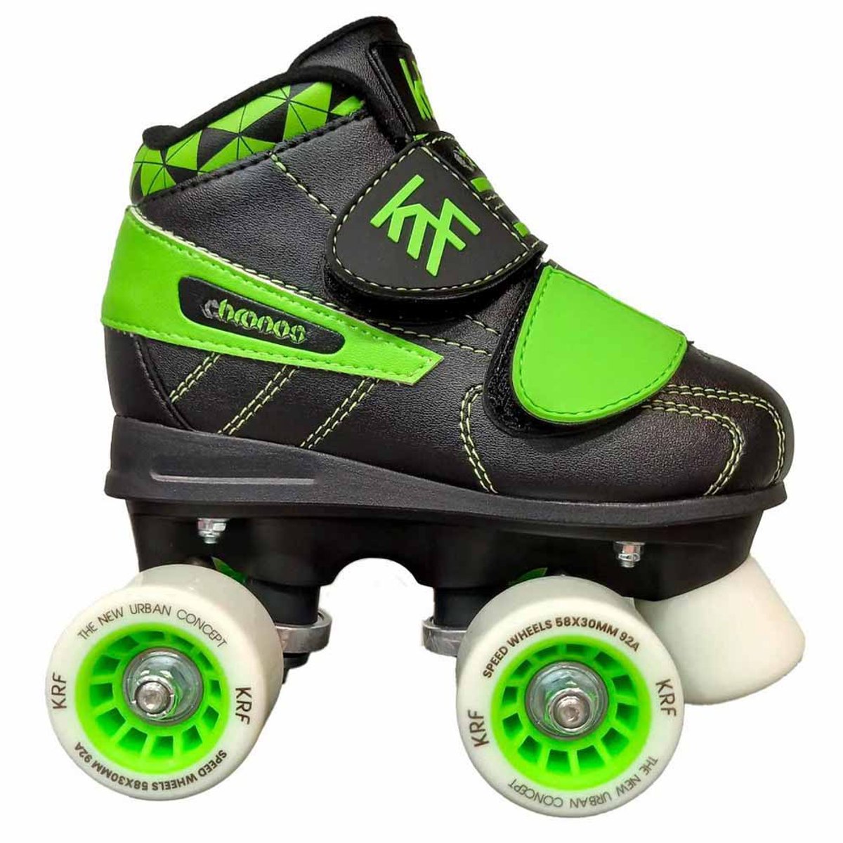 Krf F Roller Hockey Chronos Velcro Rolschaatsen Groen EU 30-31 Jongens,Meisjes