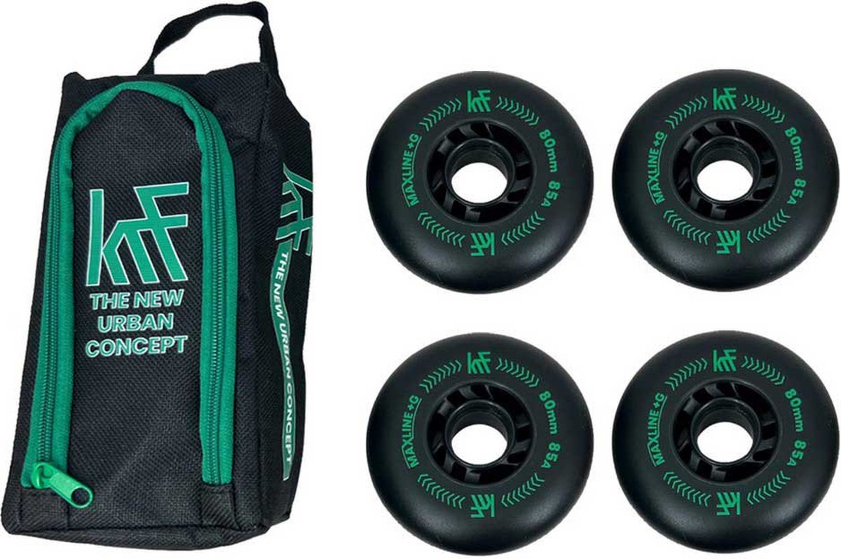 Krf Maxline 85a Schaatswielen Zilver 80 mm