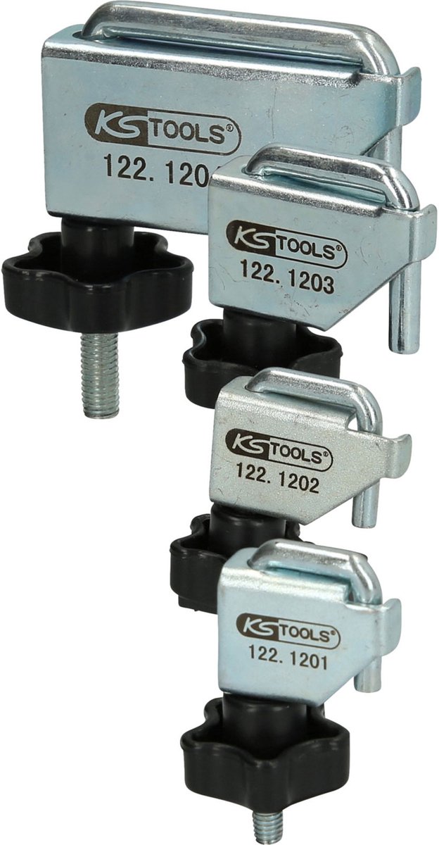 KS Tools 122.1200 Slangklemset, 4-delig