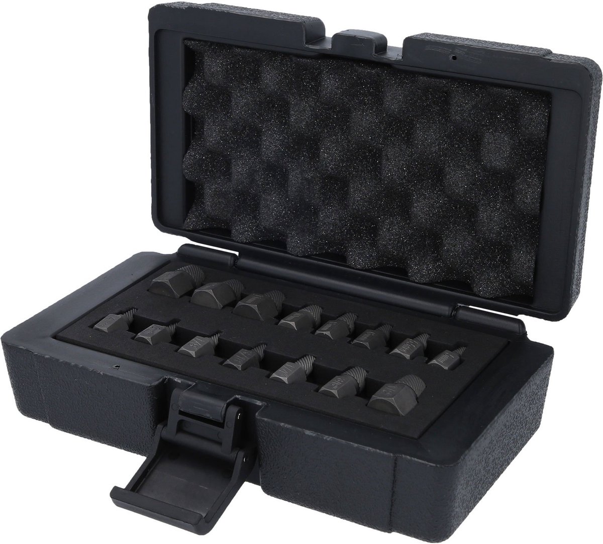 KS Tools 150.1385 Spiraal-schroef- en boutuitdraaier-set, 15-delig