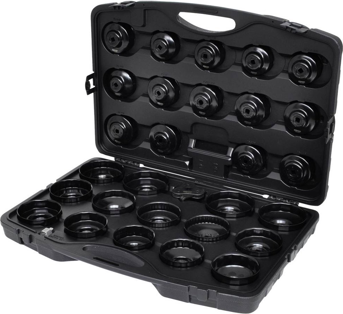 KS Tools 150.9350 3/8 oliefiltersleutelset, 30-delig