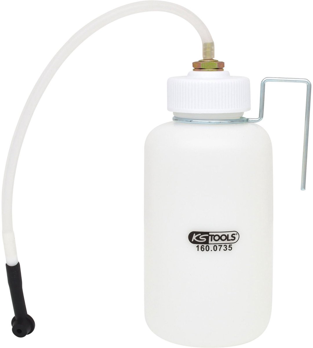 KS Tools 160.0735 Remvloeistofopvangfles, 1 liter
