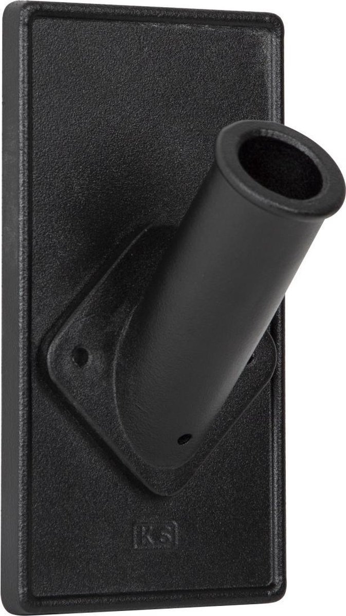 KS Verlichting Vlaggenstokhouder Design Zwart hoogwaardige kwaliteit