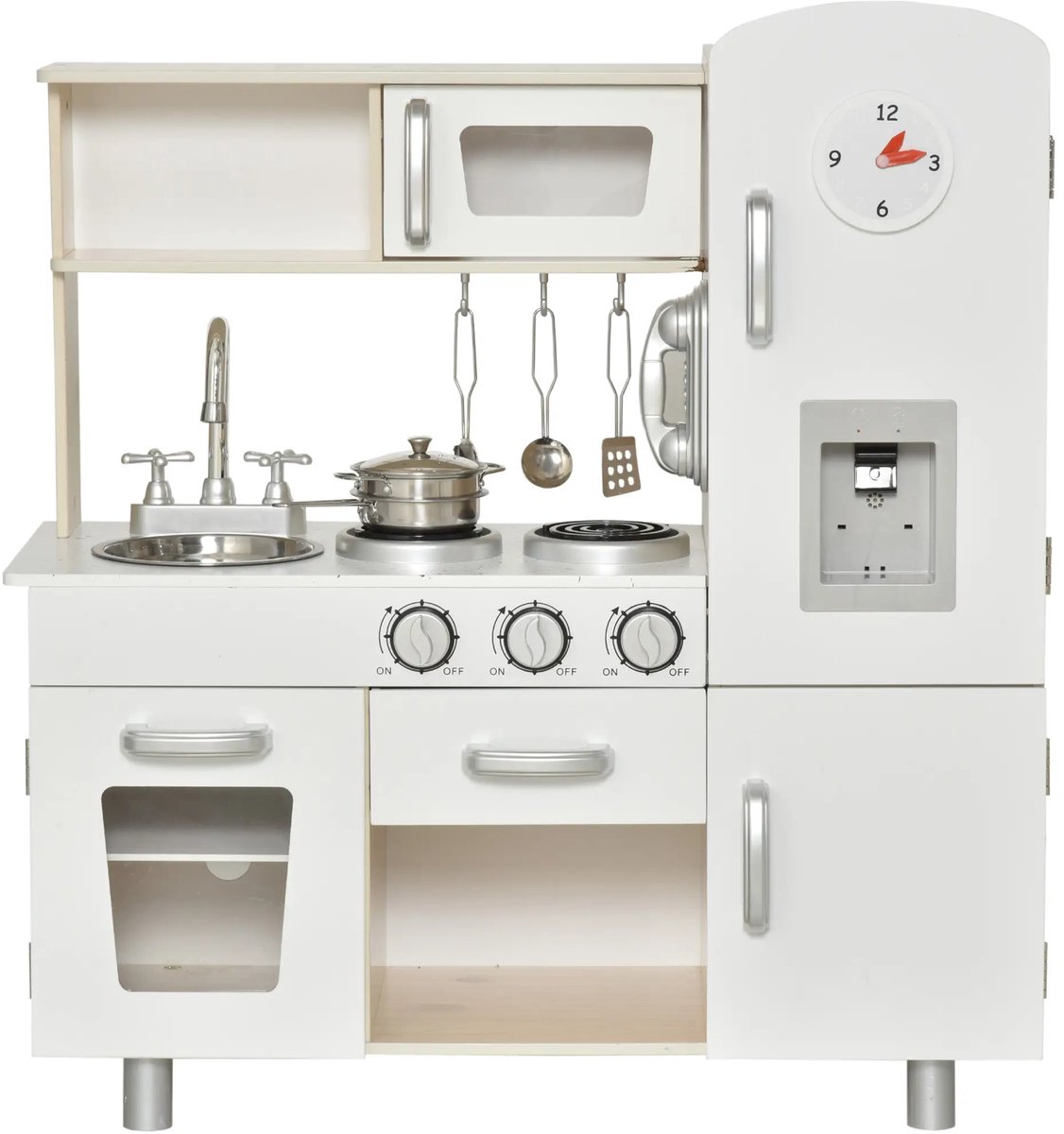 KYDDOI Speelkeuken - Speelgoedkeuken - Kinderkeuken Inclusief Accessoires en Keukengerei - Droomkeuken voor kinderen