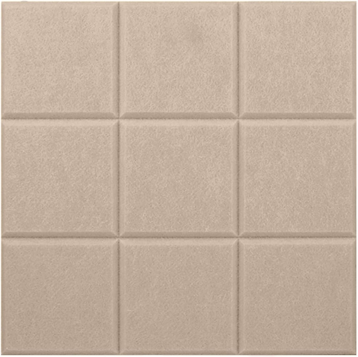 KZQ 4 stuks Vilt Kurk Prikborden - Zelfklevende Decoratieve Vierkante Vilt Prikborden - Vilt Negen Raster Raster - Display Prikbord - Fotobevestiging - Zelfklevend Memobord - Geschikt voor Kantoor en Slaapkamer Decoratie - 30x30cm