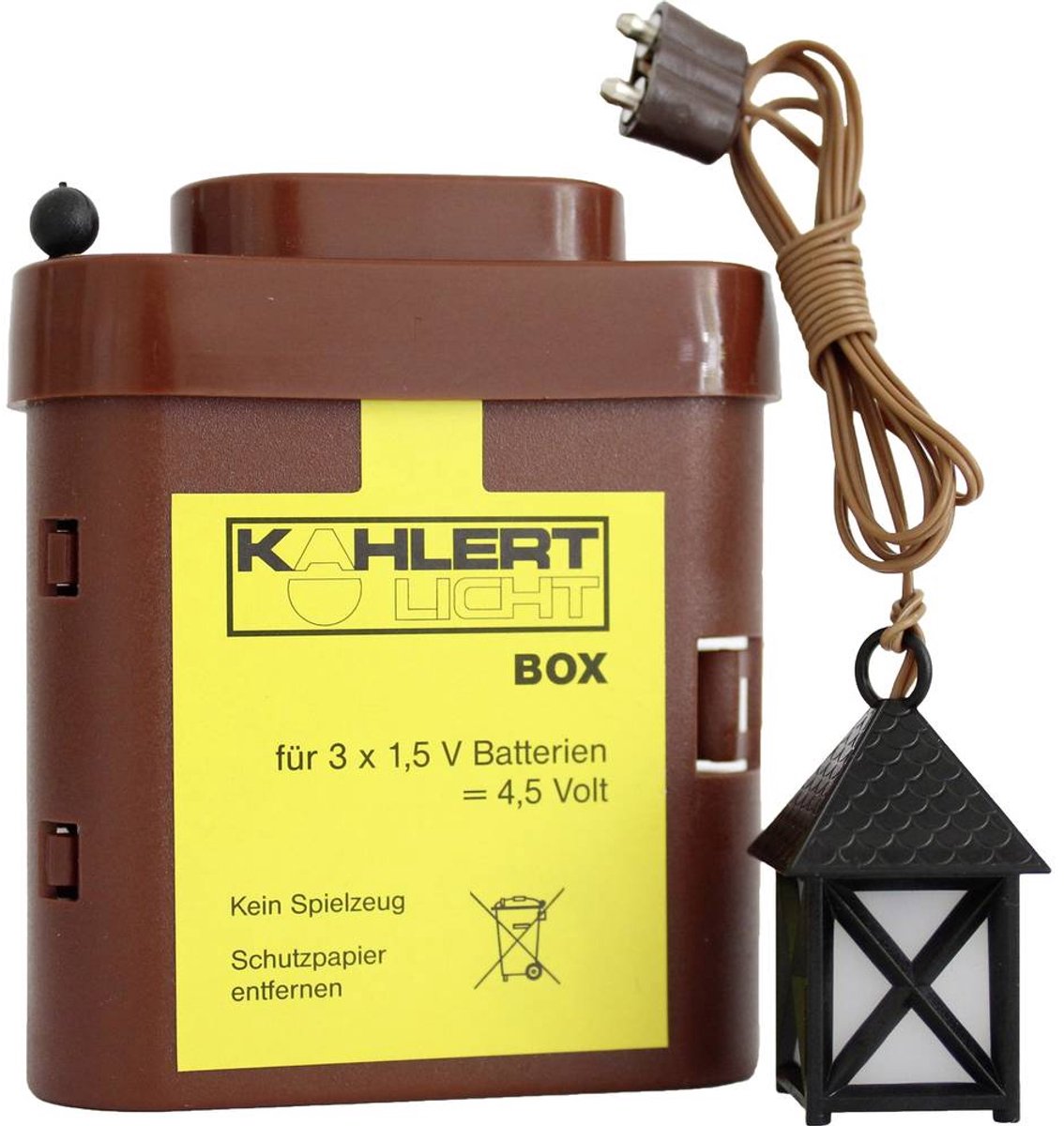 Kahlert Licht 20104 Kerststallantaarn 4.5 V Met batterijhouder