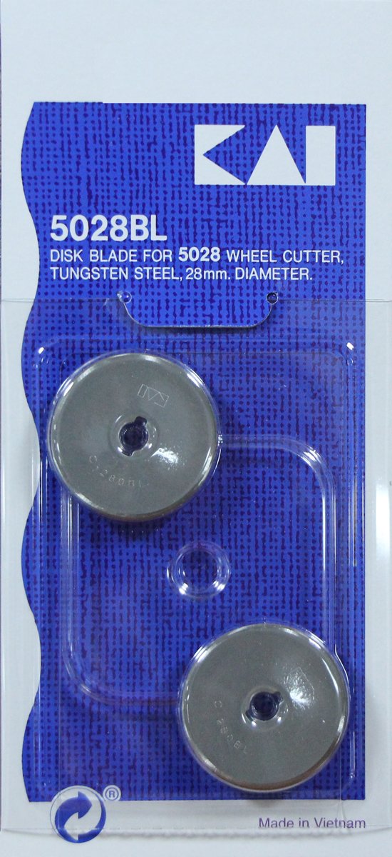 KAI 5028BL rondmes zonder houder (2x)