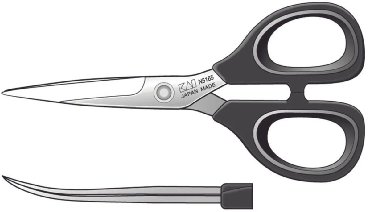 Kai naaischaar gebogen