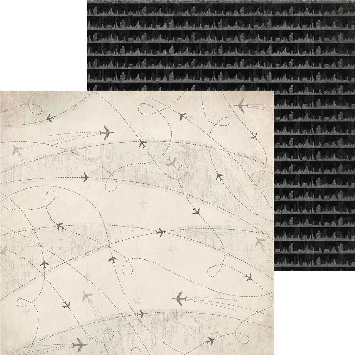 Kaisercraft Just Landed Paper Pack 12