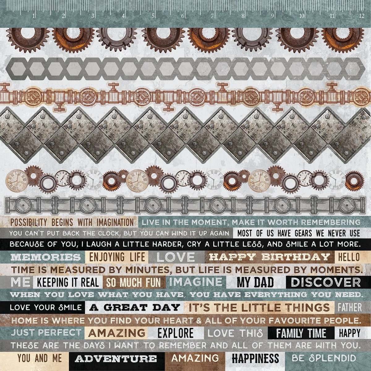 Kaisercraft Pakket - Factory 42 (11st)