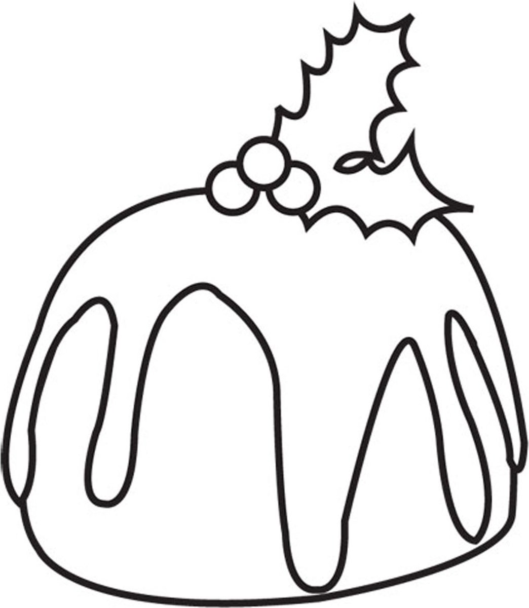 Stempel - Kaisercraft - Clear stamp 6x8cm pudding