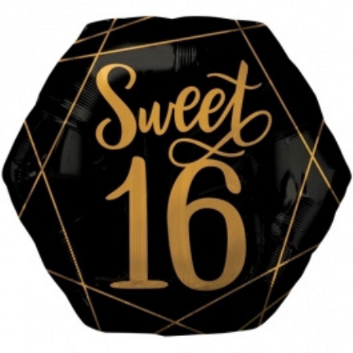 Folieballon Sweet 16 58cm