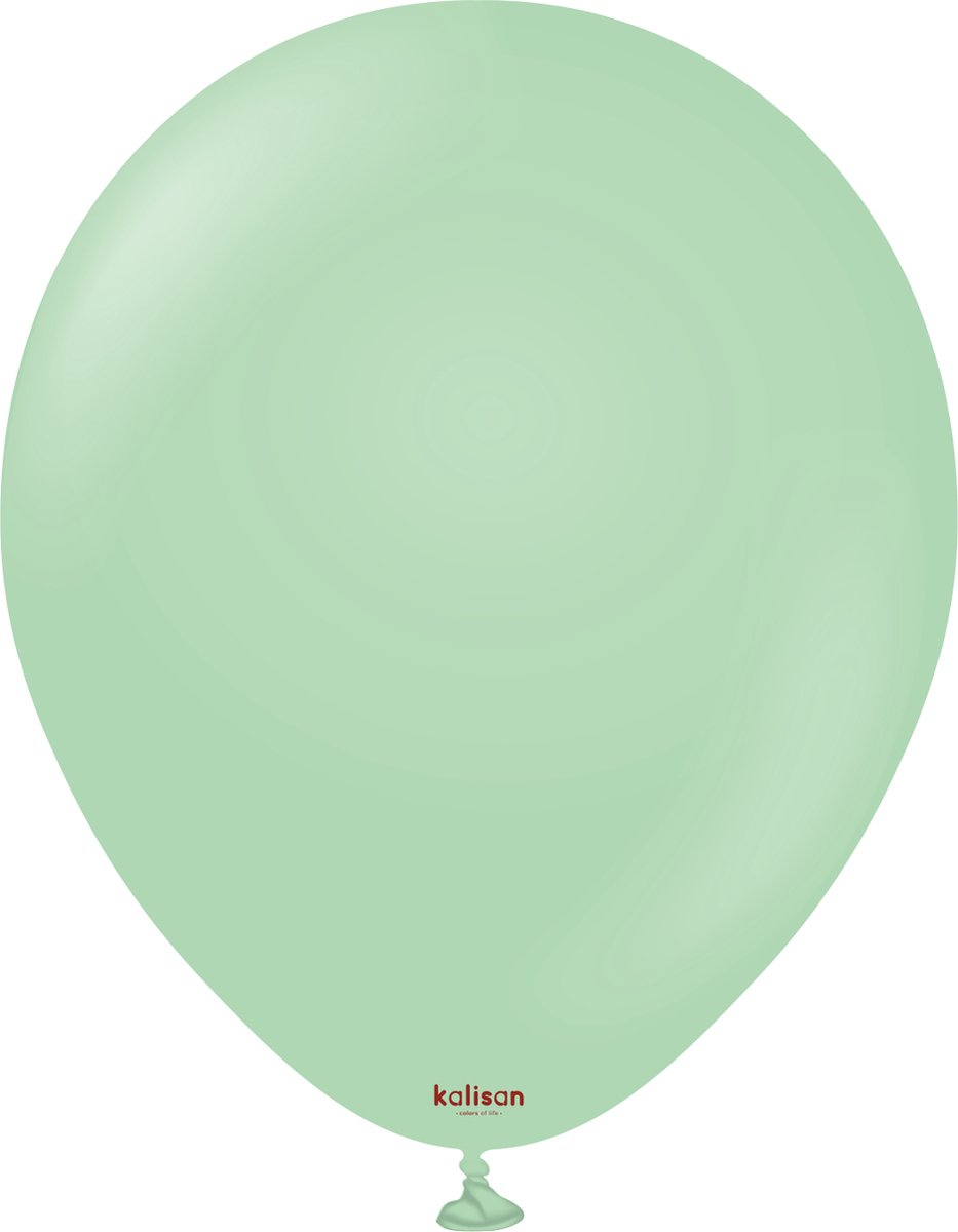 Professionele decoratie ballonnen - R18 - Macaron Green - Kalisan (25)