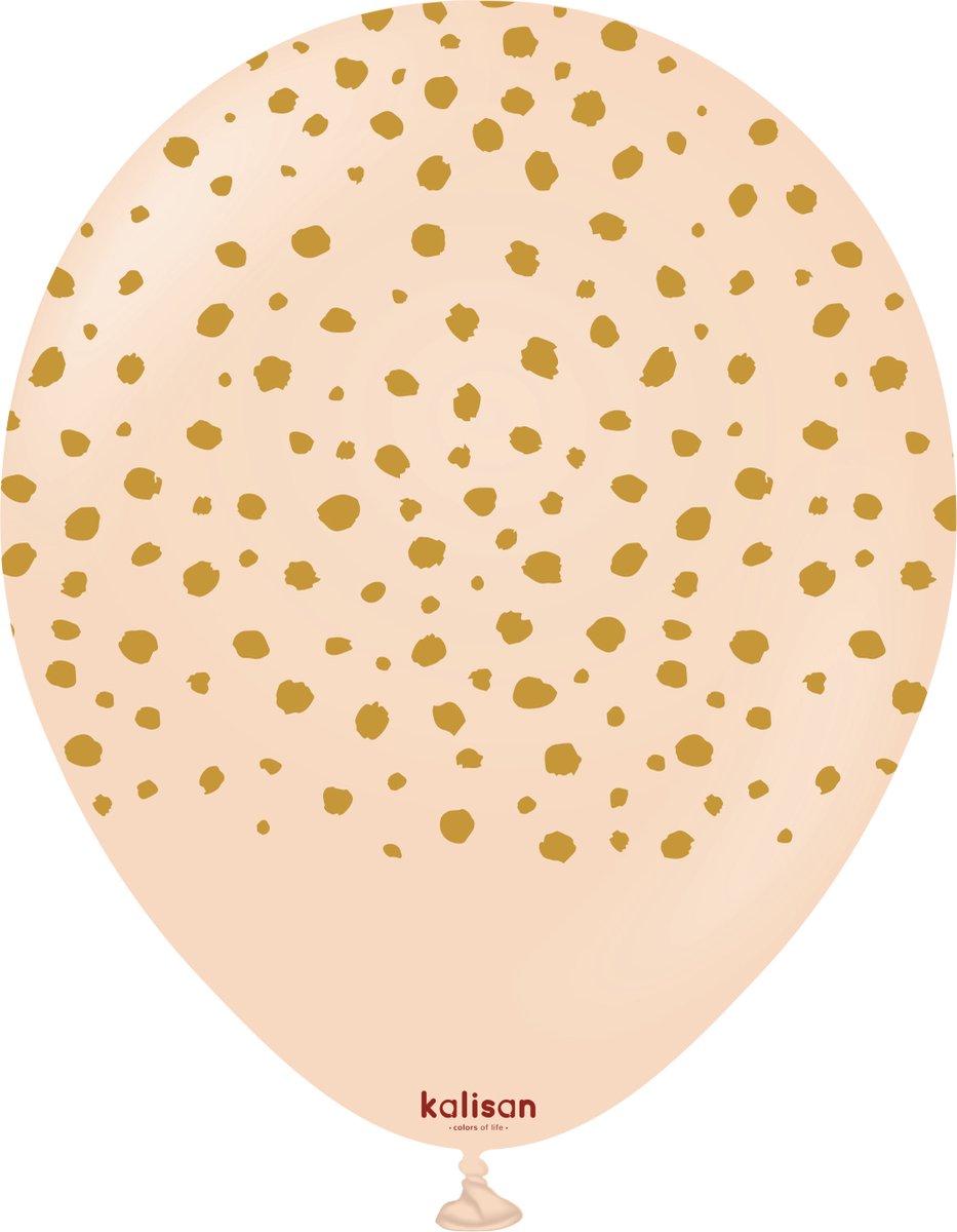 Safari Cheetah - Blush - Print Gold