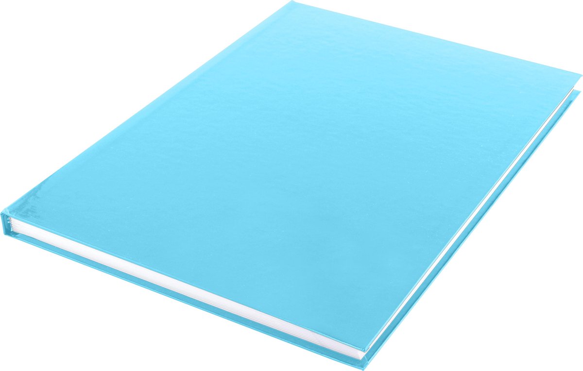 Dummyboek Kangaro A4 blanco hard cover 80 bl 100grs blauw pastel