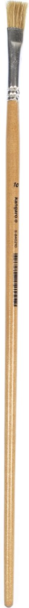 Kangaro Lyonse penseel – no.10 - gelakt hout – K-840210