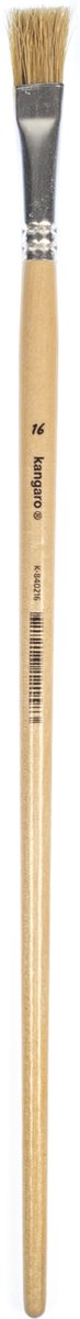 Kangaro Lyonse penseel – no.16 - gelakt hout – K-840216