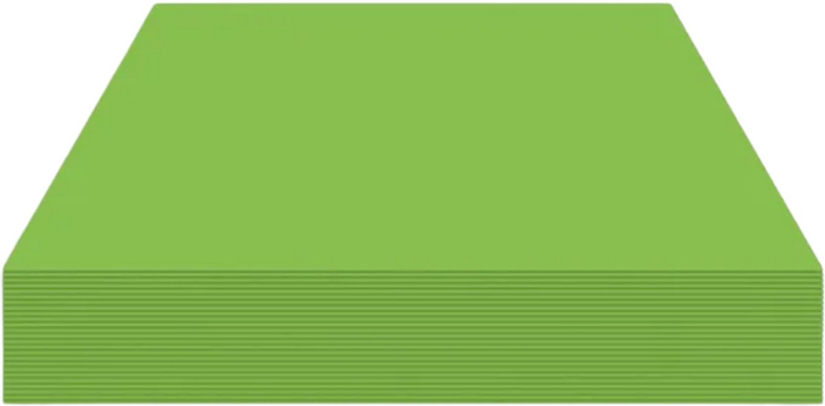 Kangaro fotokarton - 50x70cm - 300 gram - appelgroen - pak 25 vel - K-0045-551