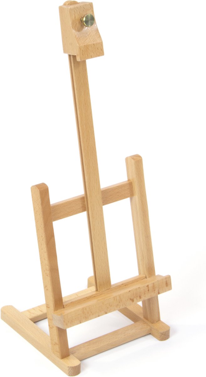   tafelezel - klein - beukenhout - voor canvas tot 30cm - K-830003