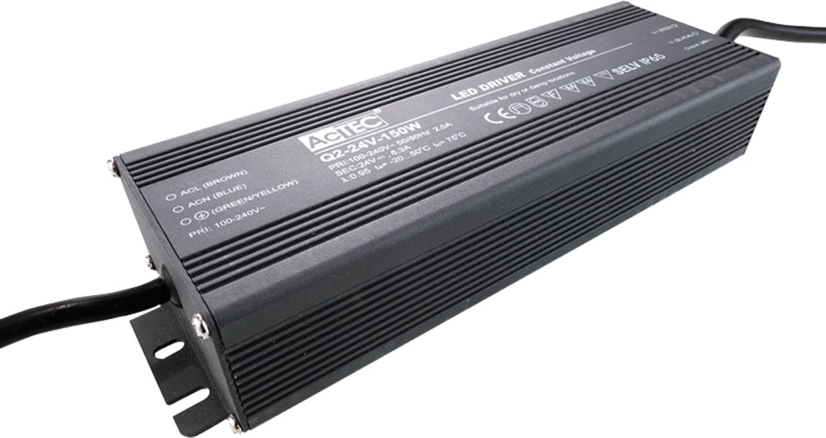 KAPEGO Schaltnetzteil 24V 150W 6,3A IP67 Kapego - Voedingseenheid