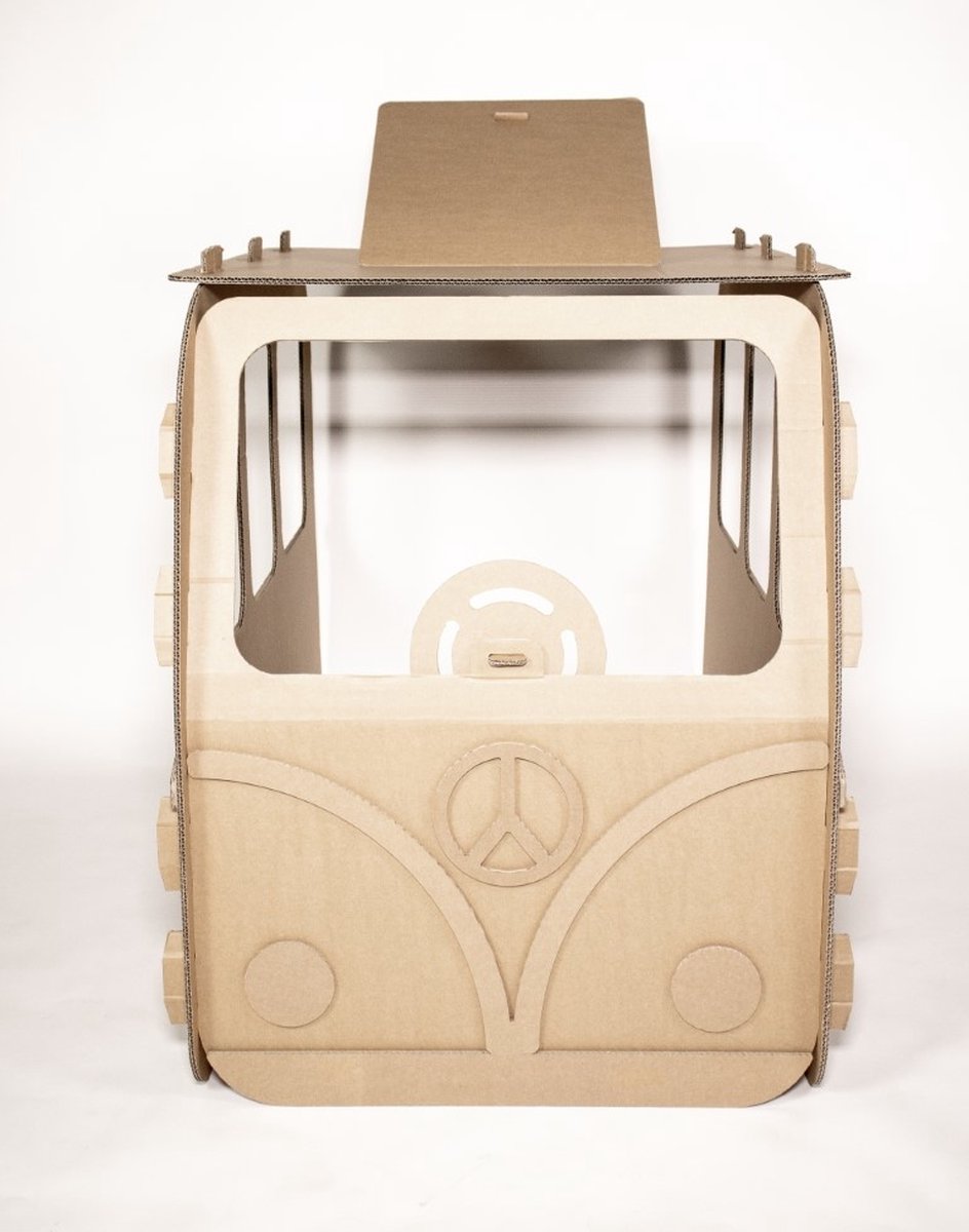 Kartonnen Camper - Cadeau van Duurzaam Karton - KarTent