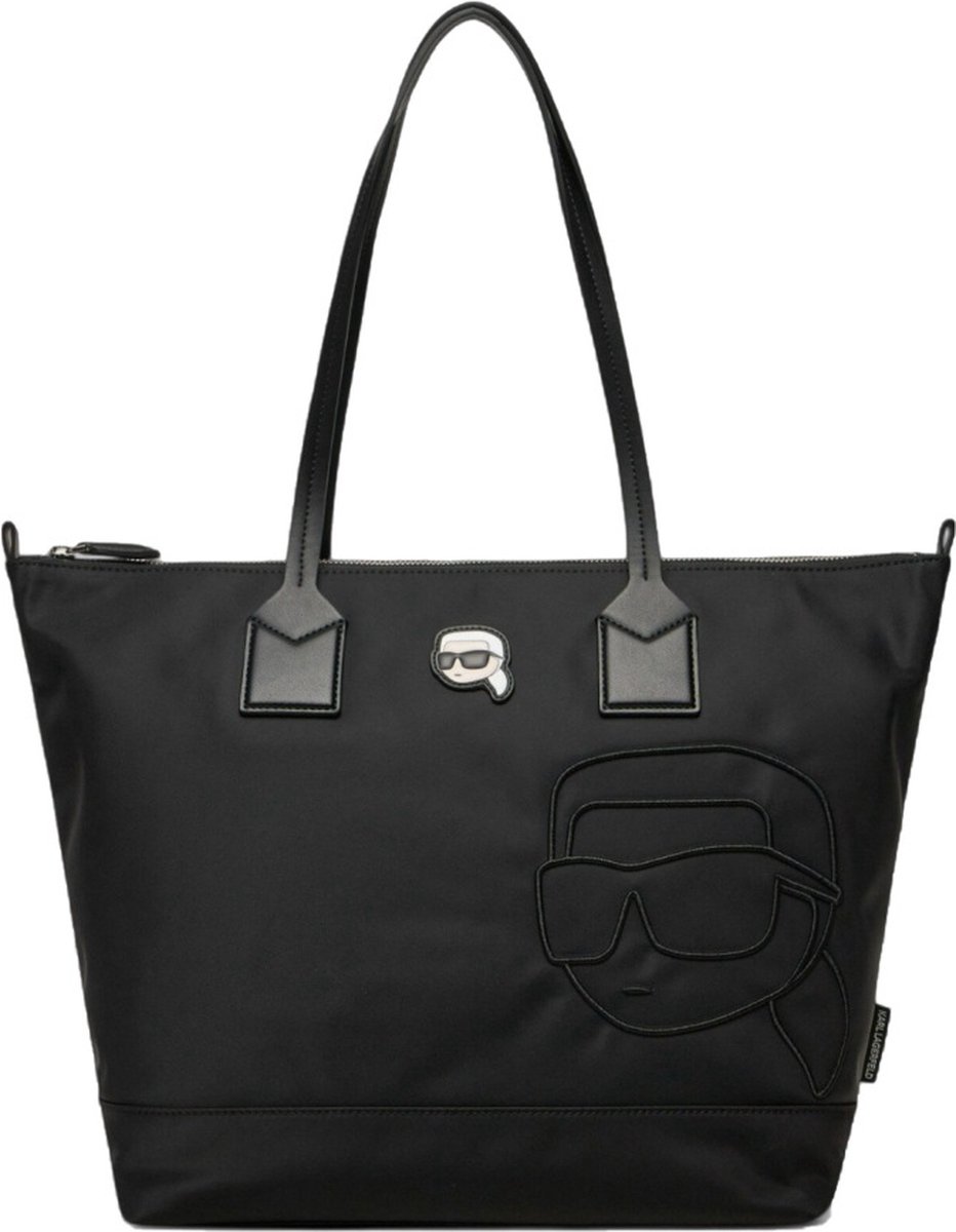 KARL LAGERFELD IKON NYLON NFT LG TOTE Zwart N/A EU