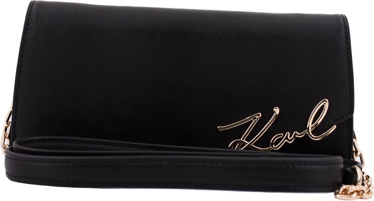 KARL LAGERFELD SIGNATURE CB WALLET GP Zwart N/A EU