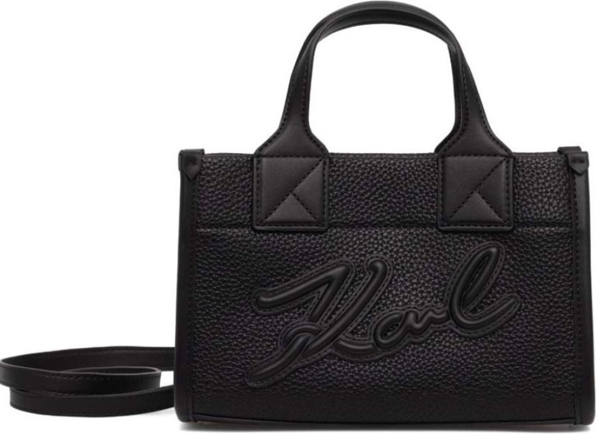 KARL LAGERFELD SKUARE SM TOTE GRAINY Zwart N/A EU