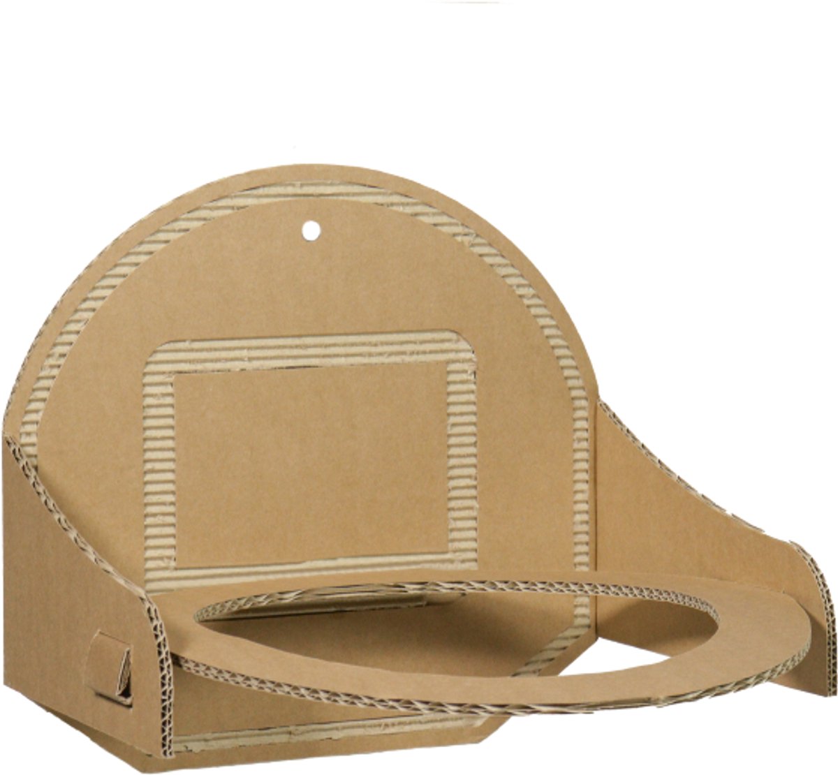 Kartonnen basketbalring - Overal op te hangen - Kartent