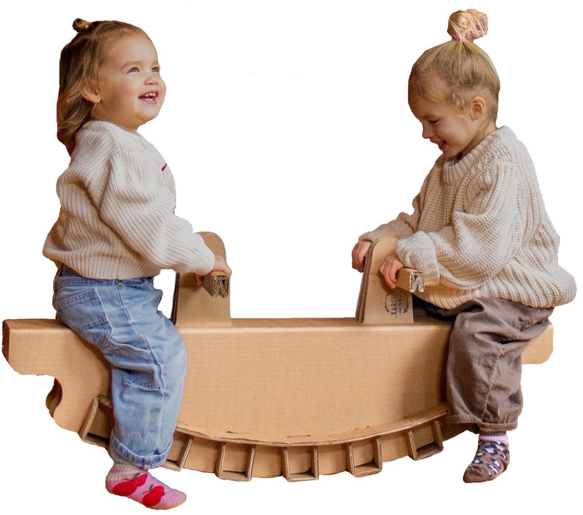 Kartonnen wipwap - Vanaf 2 jaar - Kartent