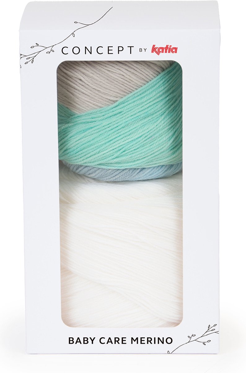 concept katia baby care merino breipakket