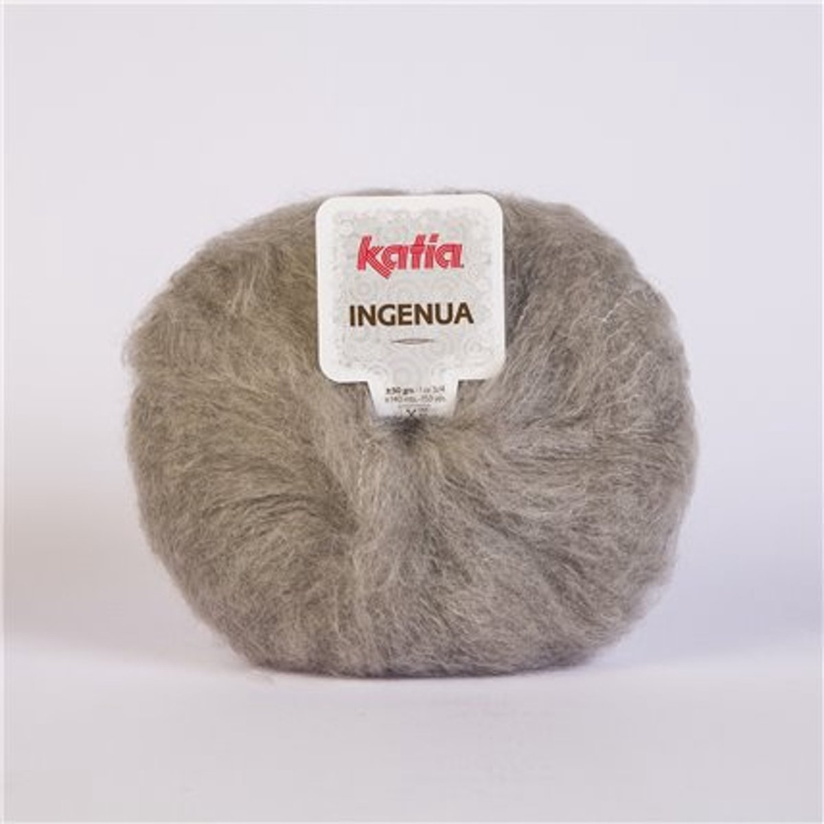 Breiwol Katia Ingenua lichtgrijs