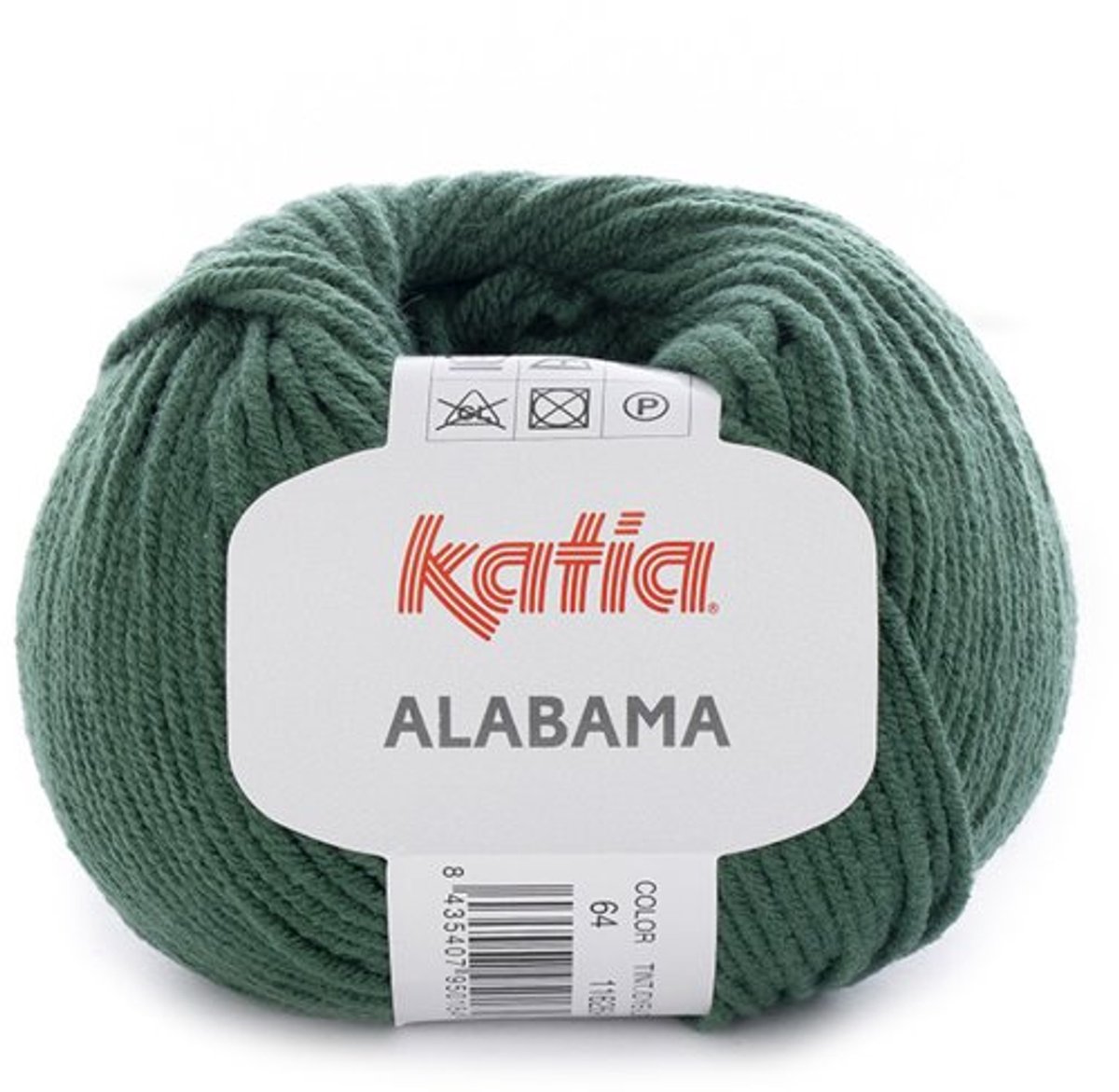 Katia Alabama - 64 donkergroen - Katoen/Acryl Garen