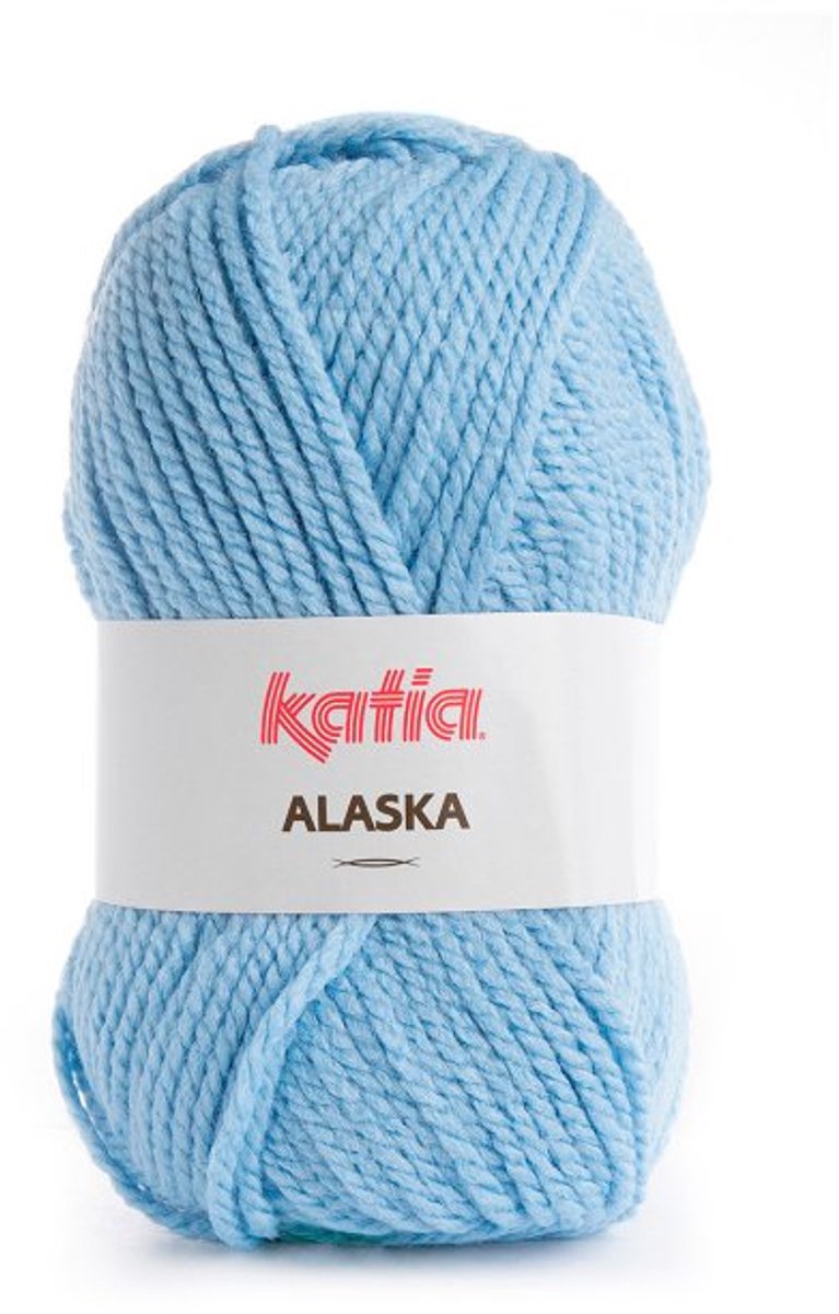 Katia Alaska - 16 lichtblauw - Acryl Garen