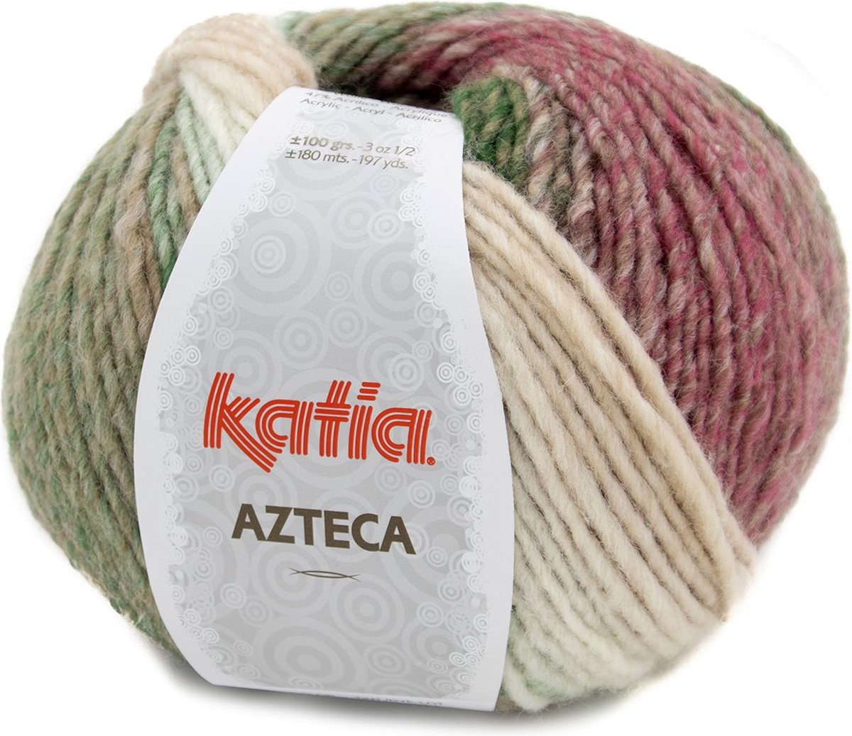 Katia Azteca - 7875 rozenveld - Wol/Acryl Garen