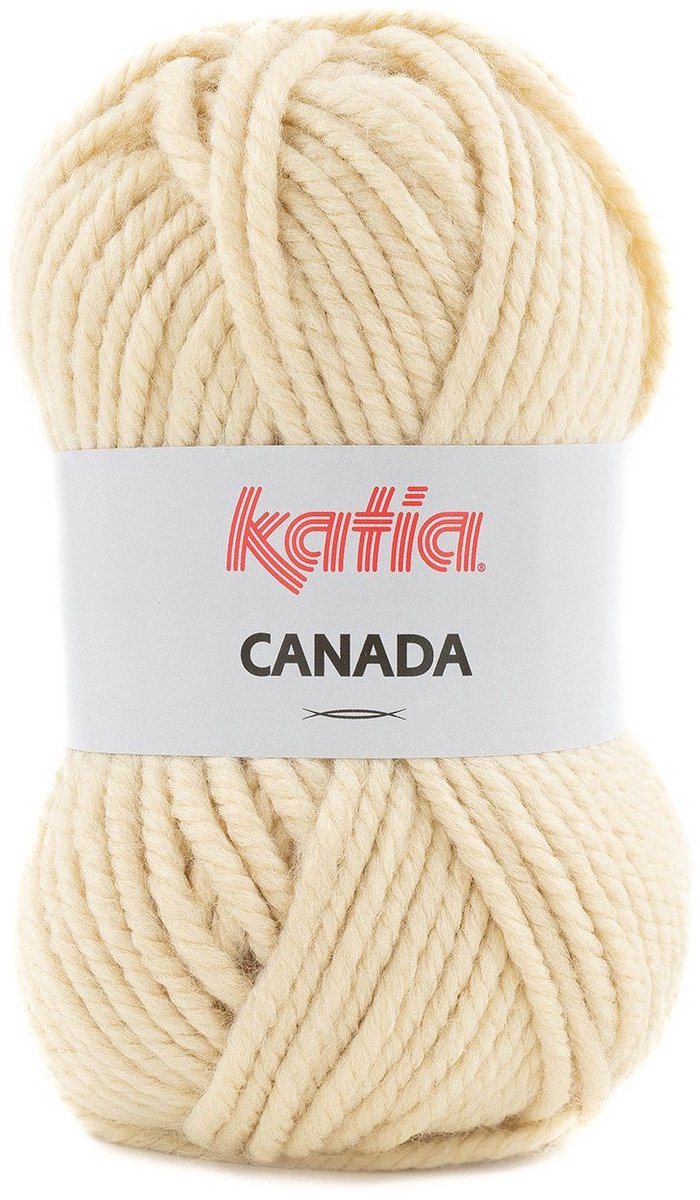 Katia Canada - 47 zandgeel - Dik Acrylgaren