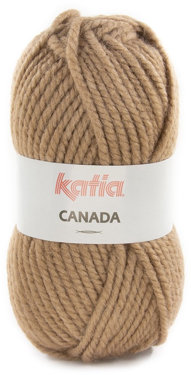 Katia Canada - 52 leembruin - Dik Acrylgaren