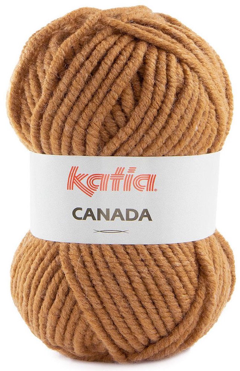 Katia Canada - 54 hazelnootbruin - Dik Acrylgaren