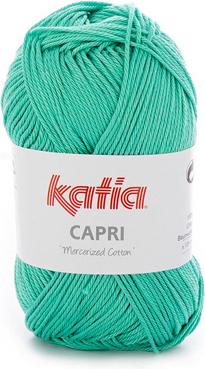 Katia Capri - kleur 171 Menta - 50 gr. = 125 m. - 100% katoen
