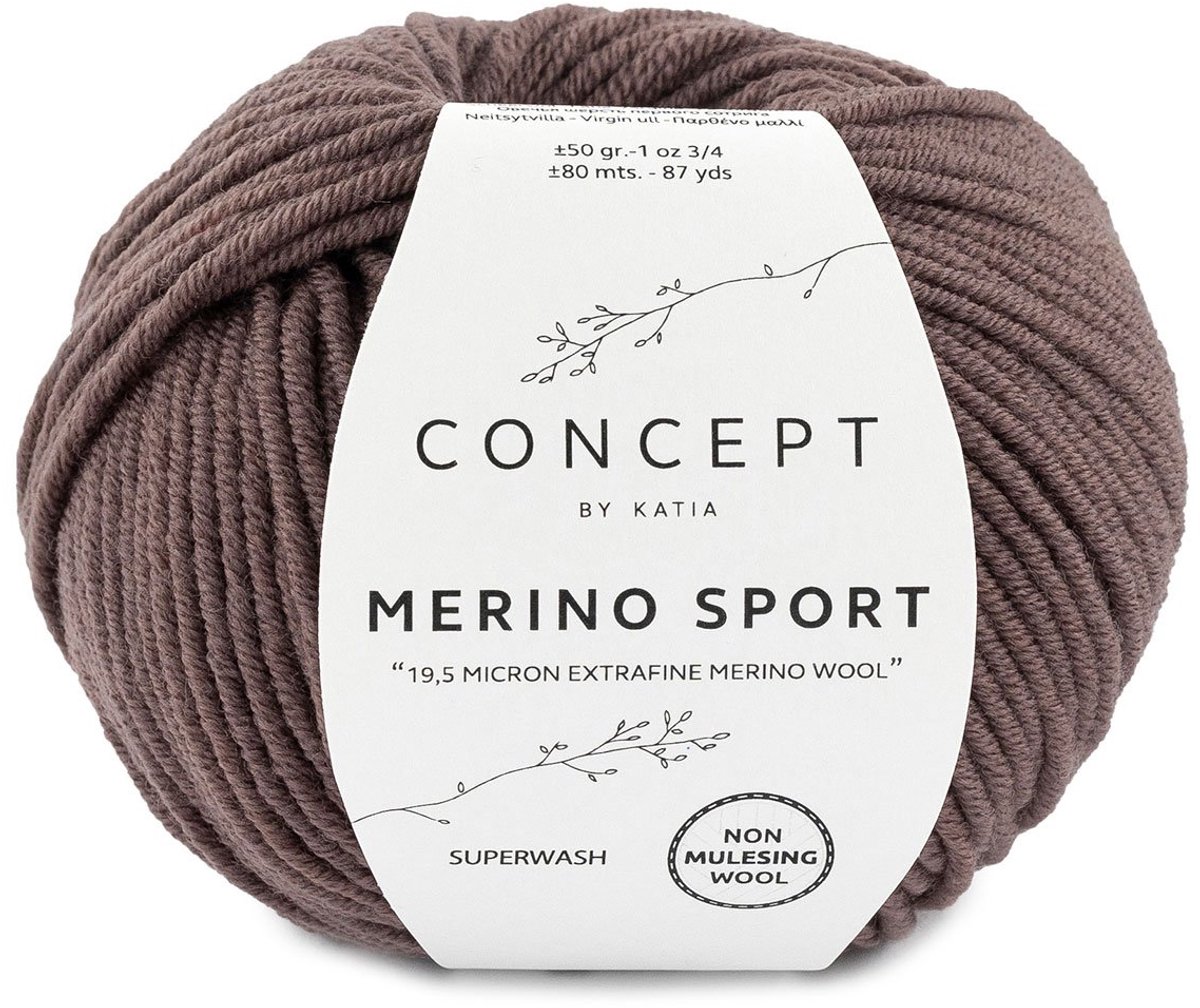 Katia Concept Merino Sport - 61 aubergine - Wol Garen