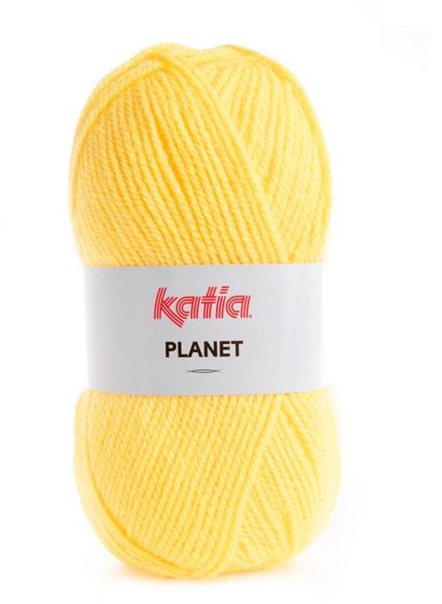 Katia Planet - 3978 geel - Acryl Garen