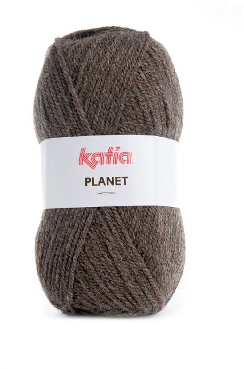 Katia Planet - 3988 grijsbruin mix - Acryl Garen