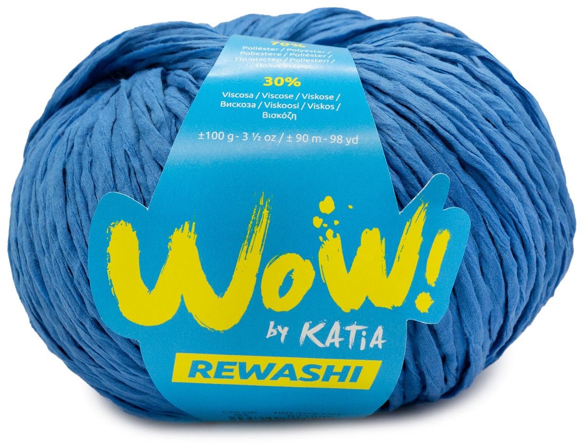 Katia WOW Rewashi - 67 blauw