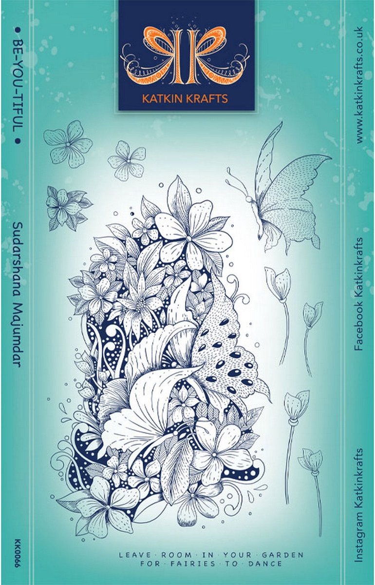 Katkin Krafts • Clear Stamp Set Be-You-Tiful