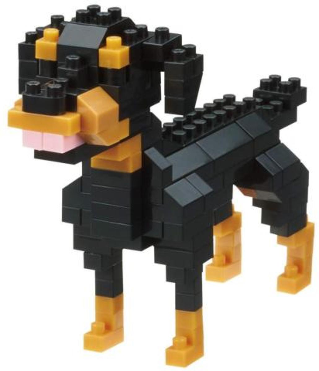 Nanoblock Rottweiler NBC-263 by Kawada
