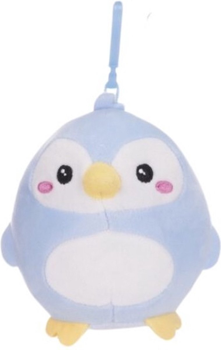 Kawai kuties pluche bagclip sleutelhanger pinguin 12.5cm