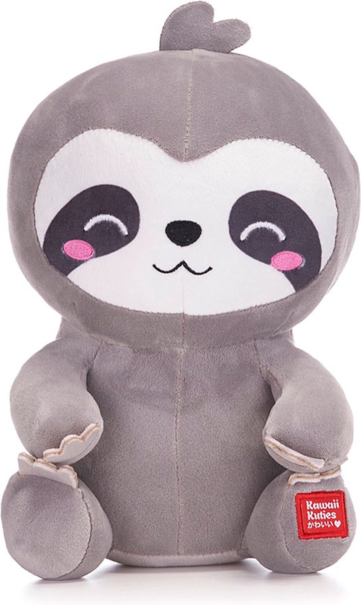 Kawaii Kuties knuffel Panda, zittend ca 25 cm groot.