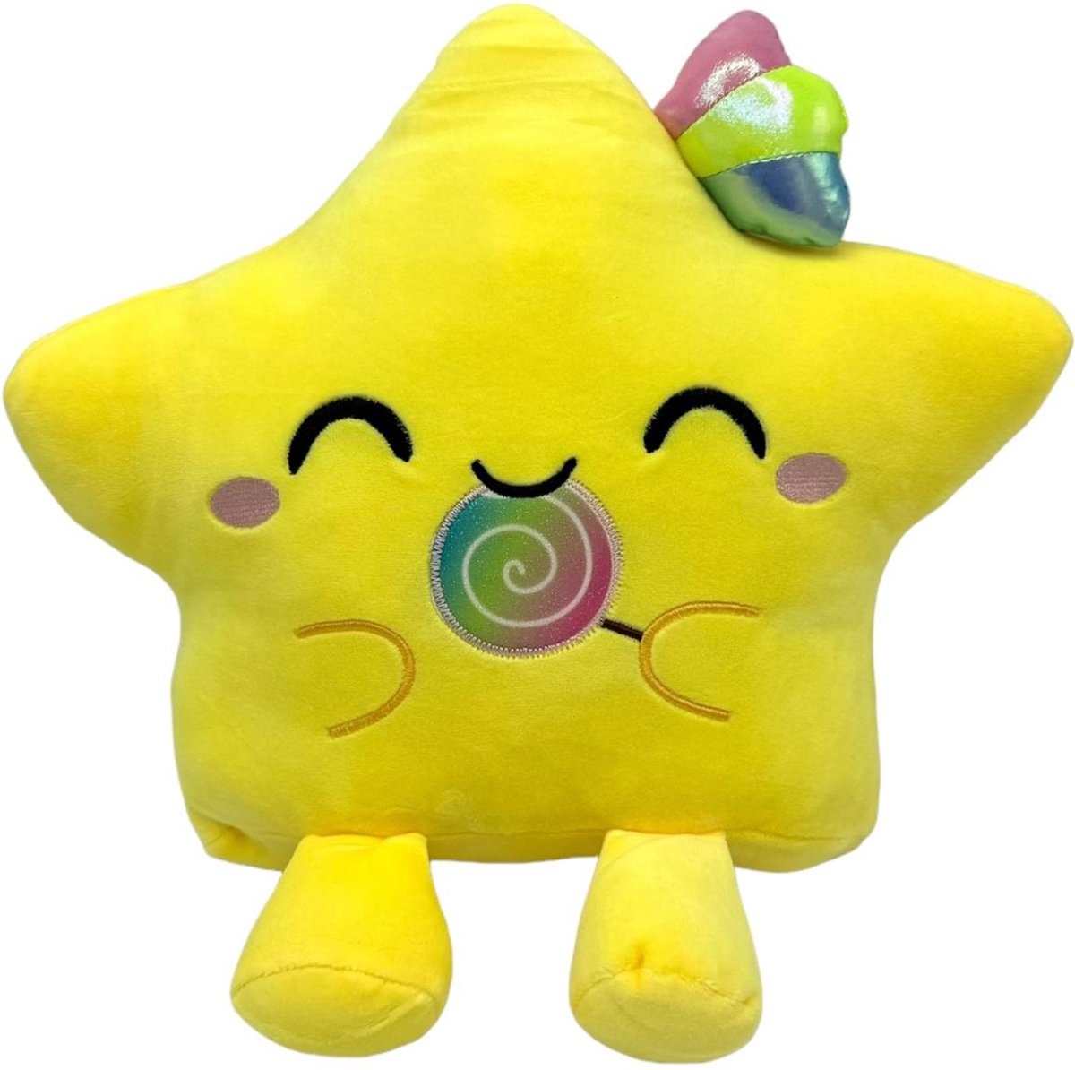 Kawaii - Ster knuffel - Geel - 32 cm - Pluche